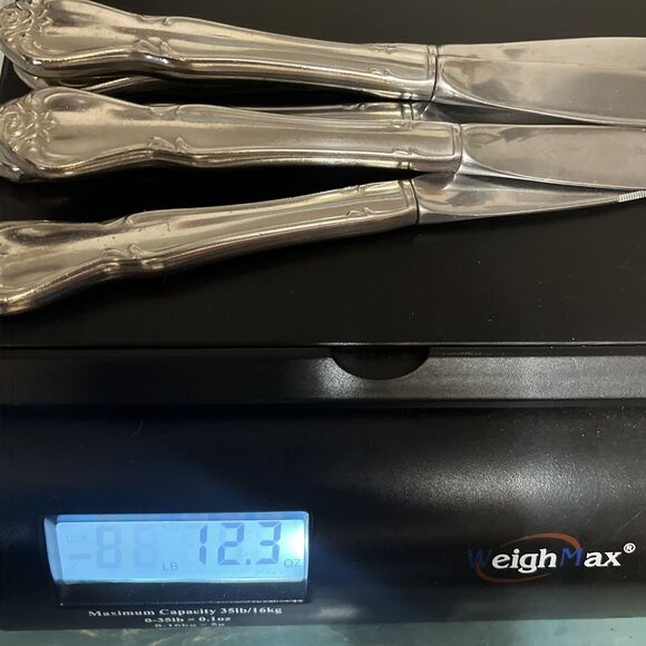 Oneida USA True Arbor Rose Dinner Knives 5 Piece Stainless Flatware - Picture 11 of 11